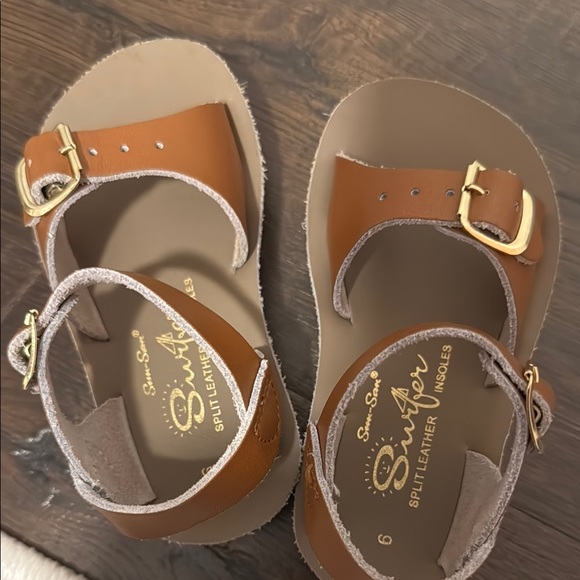 Sun-San Surfer Toddler Brown Sandals size 6 - Picture 4 of 5